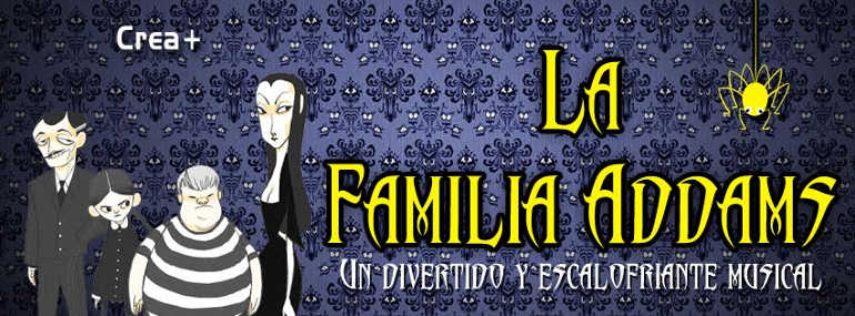 Vuelve La Familia Addams a la sala de teatro Creamás de Málaga en diciembre