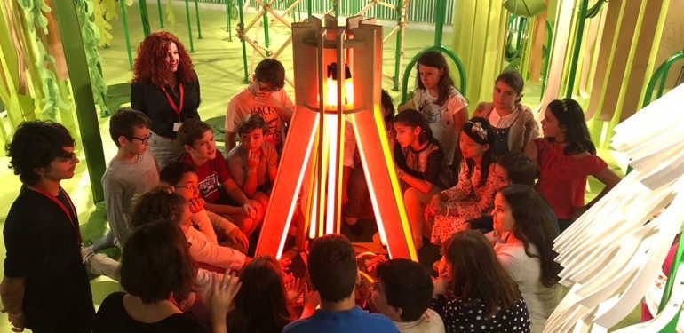 Los niños explorarán un espacio multisensorial en la nueva exposición del Centre Pompidou Málaga