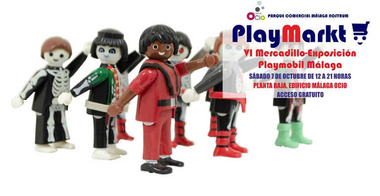 El mercadillo de Playmobil más terrorífico este finde al CC Málaga Nostrum