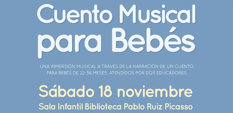 Cuentacuentos musical para bebés en Torremolinos