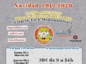 Campamento de Navidad para niños con Ciencia Divertida en Benalmádena