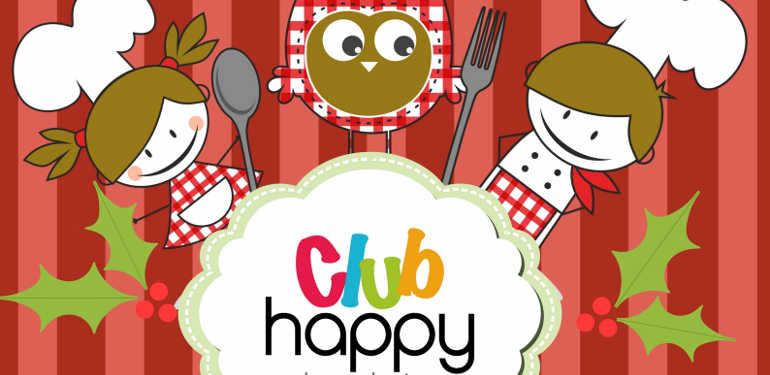 Recetas navideñas para niños en el taller de cocina de diciembre del Club Happy Málaga