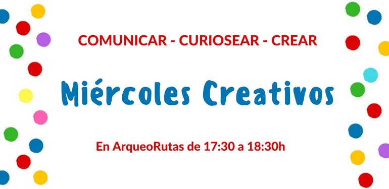 Talleres para niños todos los miércoles sobre creatividad con Arqueorutas en Málaga