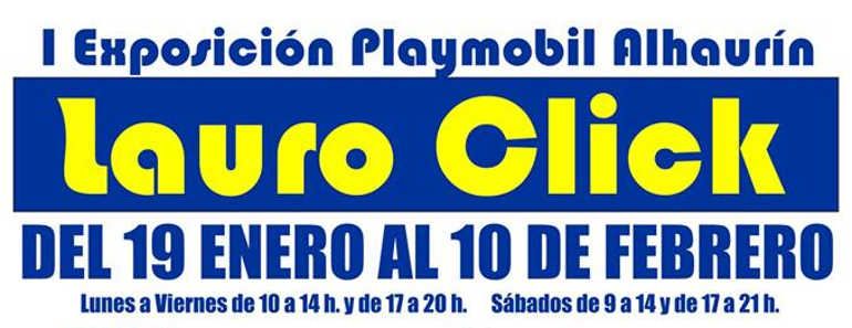 Exposición de clicks de Playmobil en Alhaurín de la Torre
