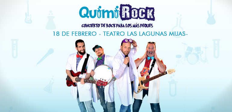 Concierto de rock para niños en Las Lagunas de Mijas
