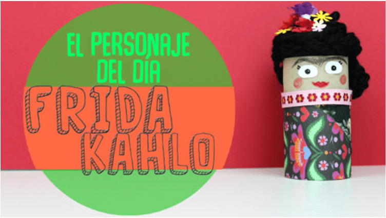 ¿Cómo hacer una muñeca de Frida Kahlo con tubos de cartón?
