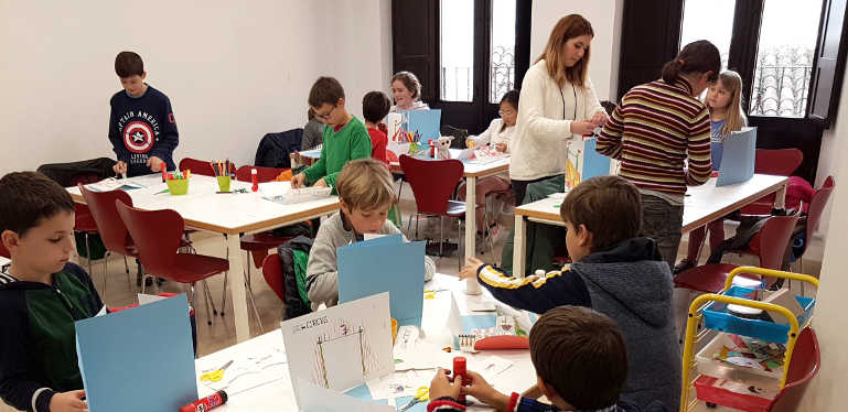 Campamento de Semana Santa para niños, ‘Sueños de cine’, en el Museo Picasso en Málaga