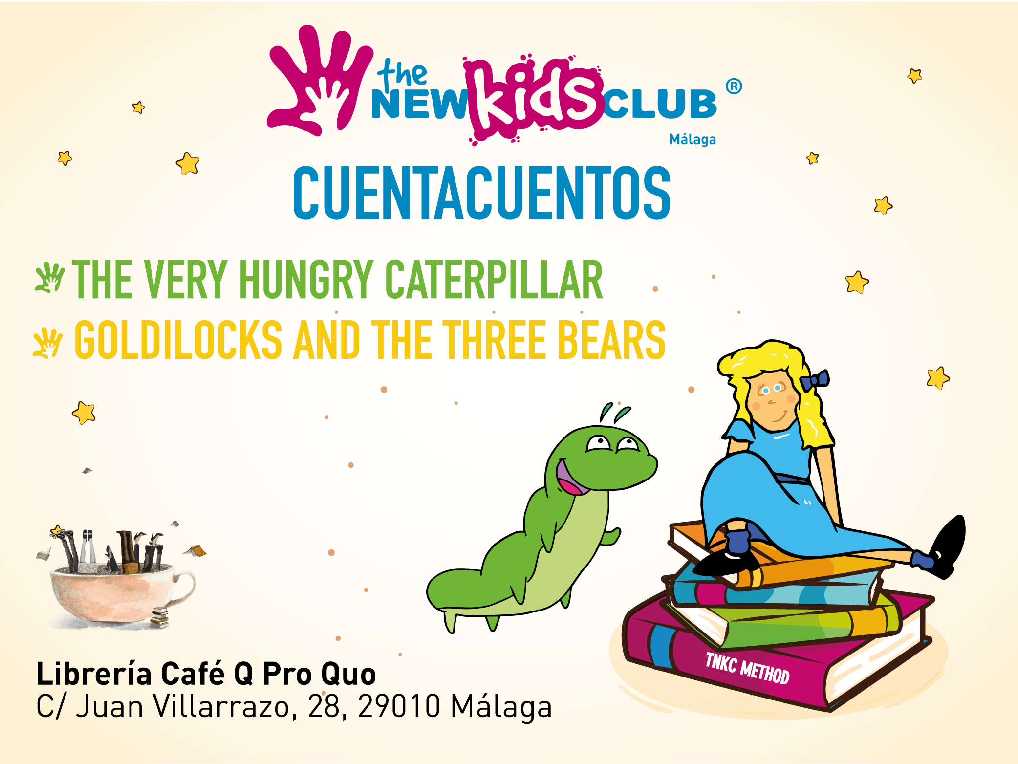 The New Kids Club organiza un cuentacuentos en inglés gratuito en Teatinos