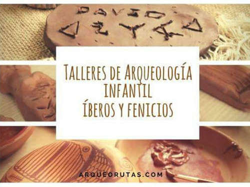 Ciclo de arqueología infantil sobre fenicios e íberos con ArqueoRutas