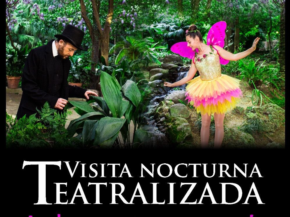 Visita nocturna teatralizada para toda la familia el sábado 19 de mayo en el Jardín Botánico de Málaga