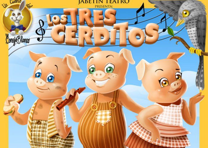 Teatro infantil "Los tres cerditos" en Mijas, Málaga