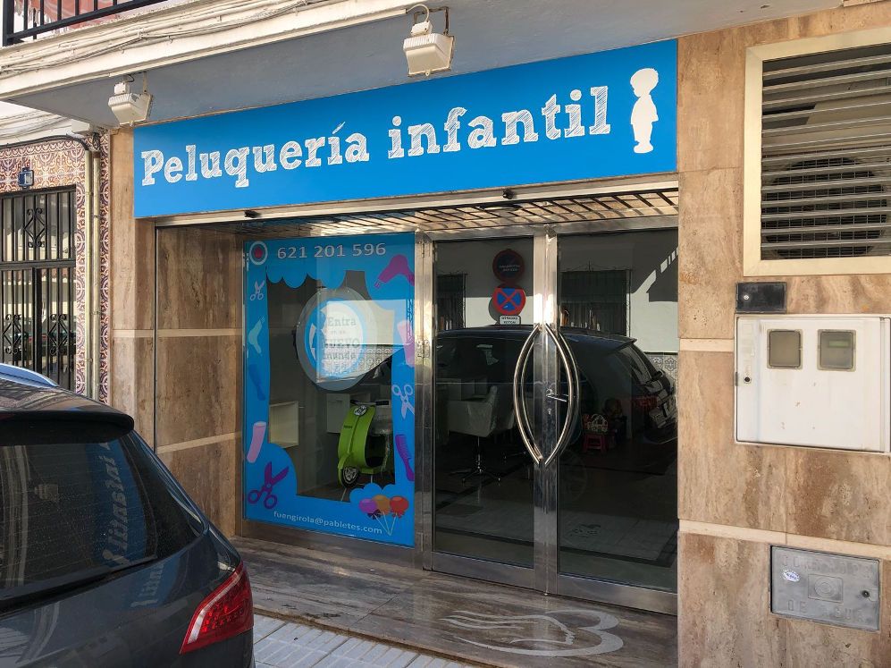 Pablete’s, una peluquería pensada para niños en Fuengirola