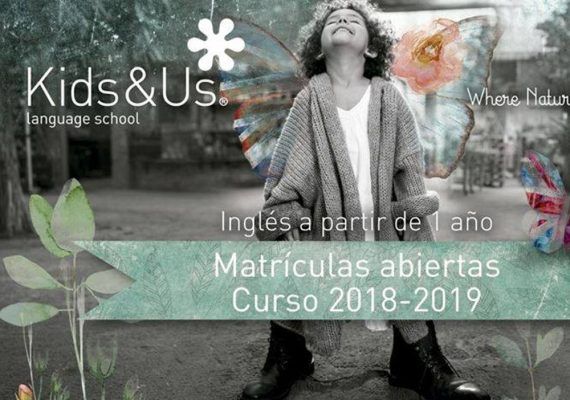 Abierto el plazo de matriculación de inglés para niños en las escuelas Kids&Us Málaga para el curso 2018-2019