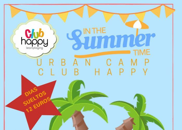 Campamento de verano para niños en el Club Happy Málaga