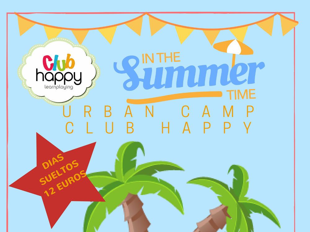 Últimos días del campamento de verano para niños y gymkana de Los Increíbles en el Club Happy Málaga
