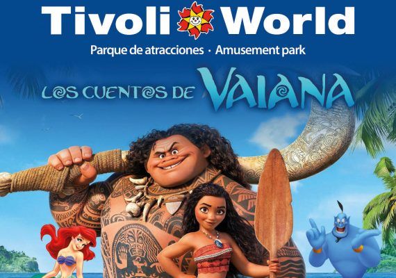 Musical de Vaiana para niños en Tivoli World