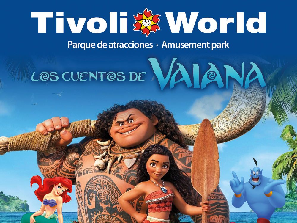 Musical de Vaiana para niños en Tivoli World
