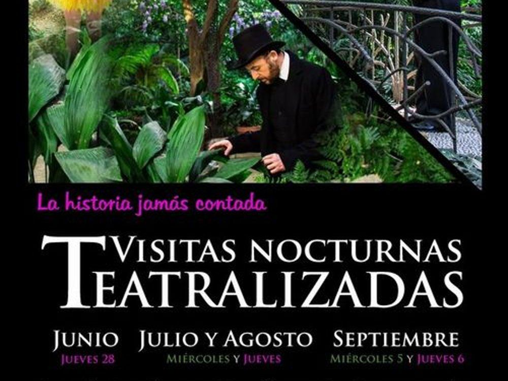 Visitas nocturnas teatralizadas este verano en el Jardín Botánico La Concepción de Málaga