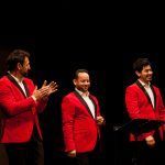 Actuación de 'Los 3 tenores' en el Festival de Verano 2018 de Plaza Mayor