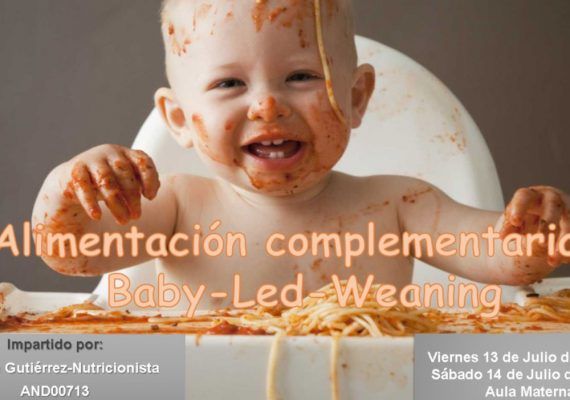 Curso para madres y padres sobre alimentación infantil BLW en Málaga