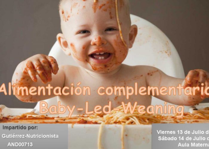 Curso para madres y padres sobre alimentación infantil BLW en Málaga