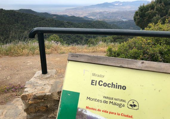 Mirador del Cochino en los Montes de Málaga 2
