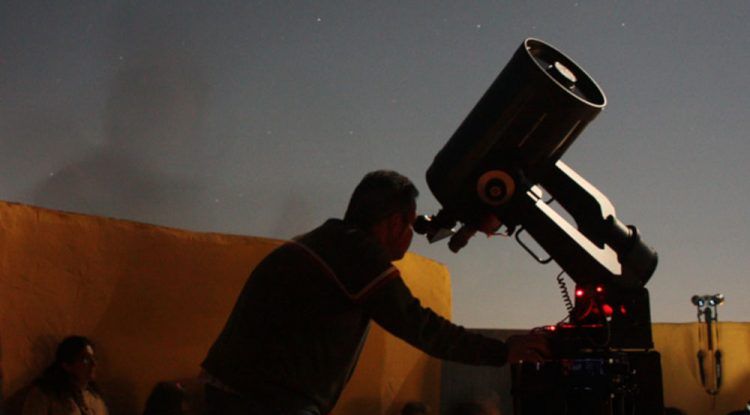 Observaciones astronómicas en familia con Astrolab (Yunquera) en febrero 2019