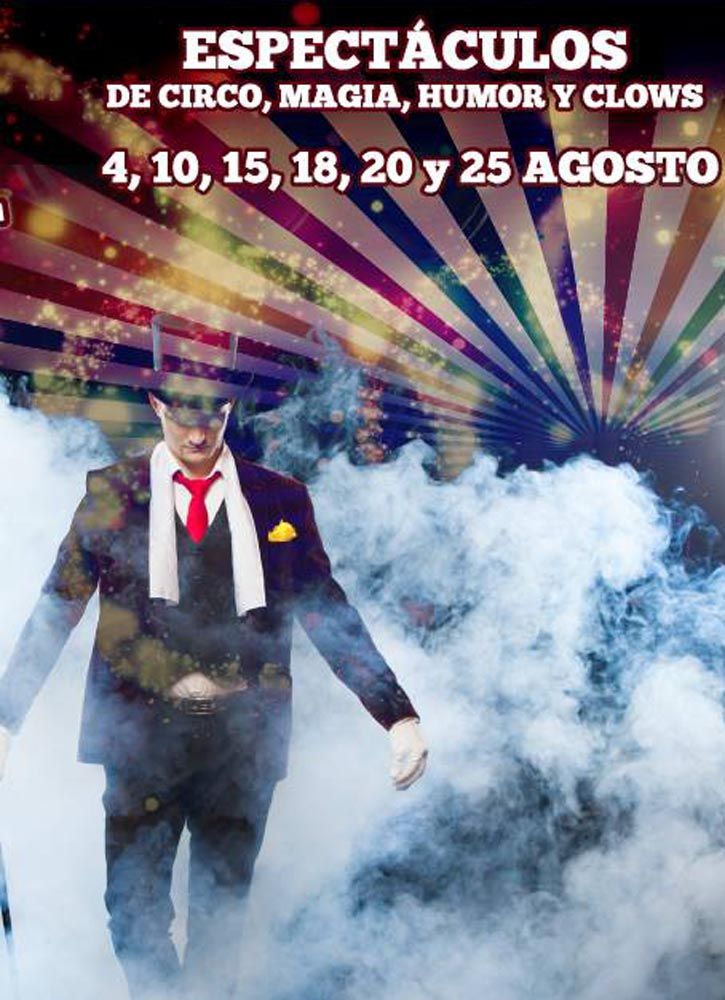 Espectáculos de circo, magia, humor y clowns gratis en el Centro Comercial Rincón de la Victoria en agosto