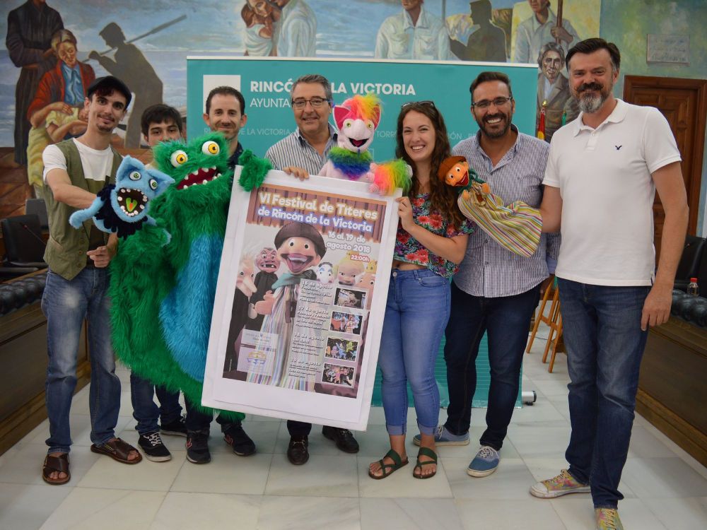 Festival de títeres gratis para niños en Rincón de la Victoria