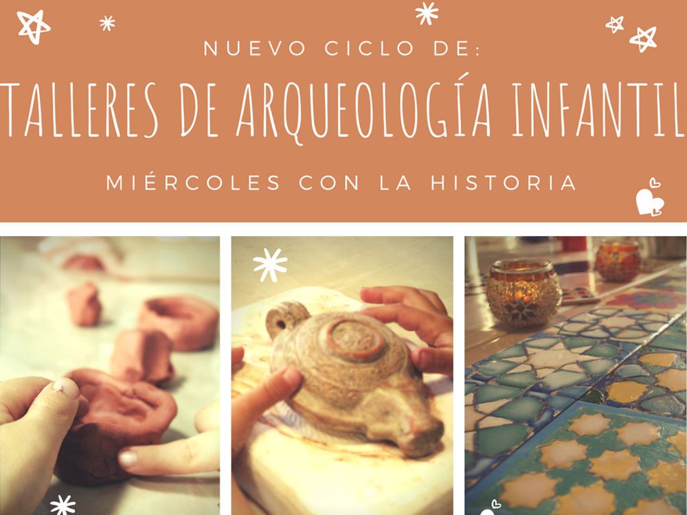 Tarjeta regalo de talleres infantiles de arqueología en Málaga