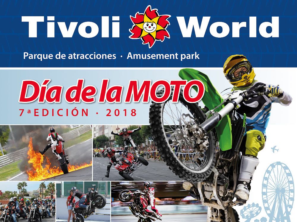 Entra gratis a Tivoli el domingo 23 de septiembre en el Día de la Moto