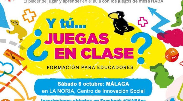 Curso gratuito para docentes y educadores sobre juegos de mesa en Málaga
