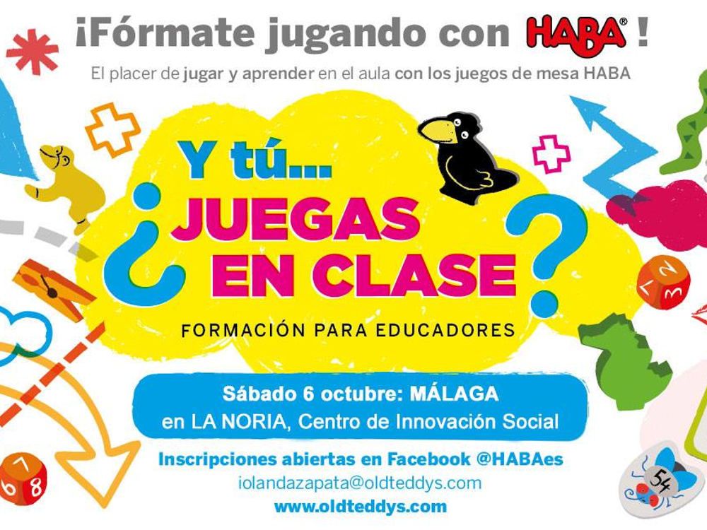 Curso gratuito para docentes y educadores sobre juegos de mesa en Málaga