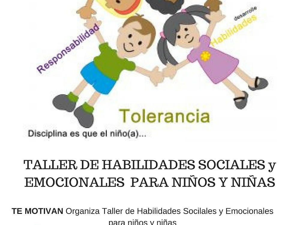 Taller infantil de habilidades sociales y emociones en Centro Te Motivan Málaga