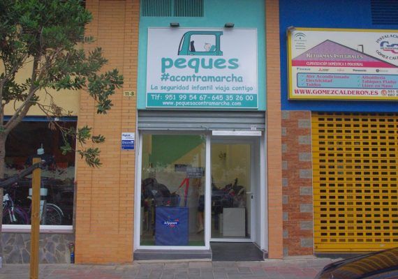 Peques acontramarcha, asesoramiento y tienda especializada en Málaga para comprar y alquilar sillas de retención infantil