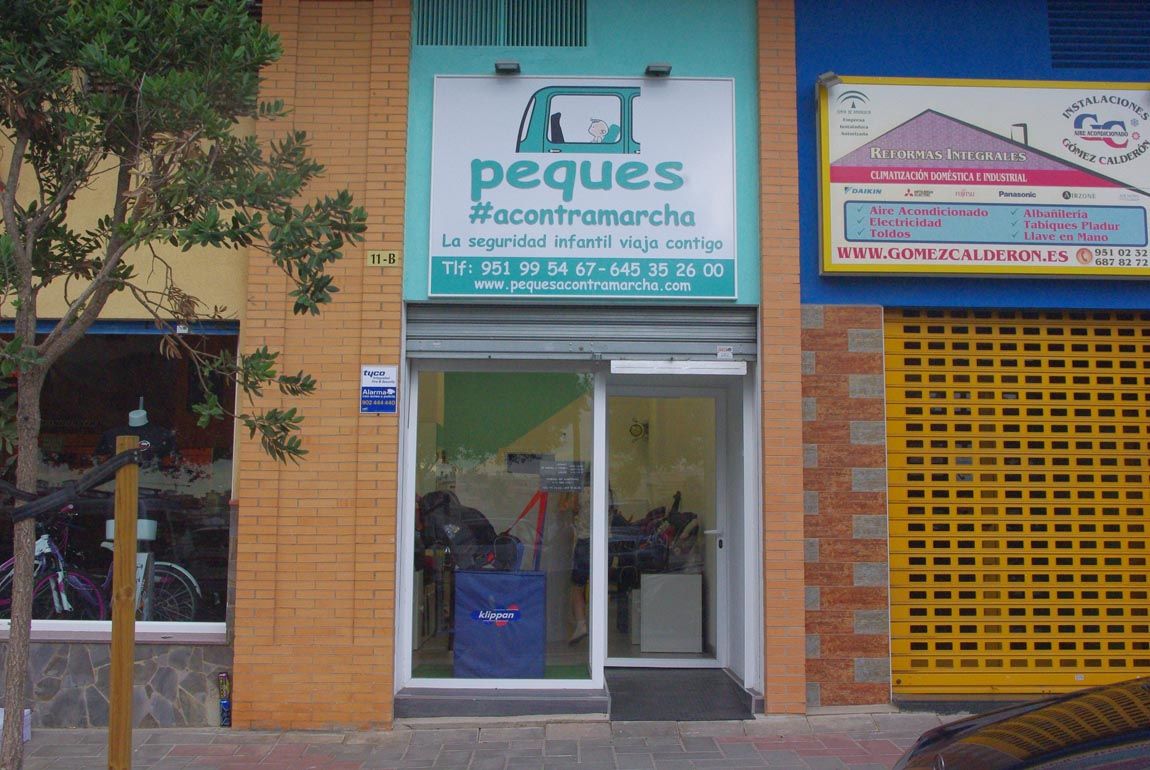 Peques #acontramarcha, asesoramiento y tienda especializada en Málaga para comprar y alquilar sillas de retención infantil