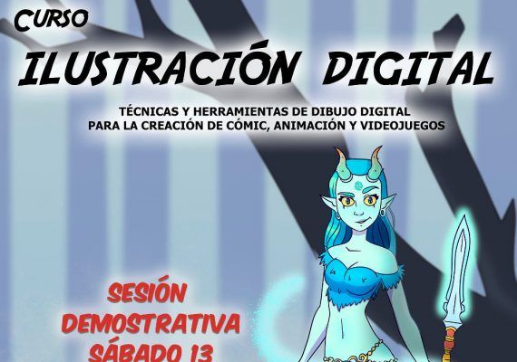 Curso de ilustración digital para jóvenes con Yoitec en Málaga