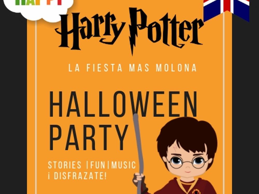 Halloween para niños en el Club Happy Málaga con temática de Harry Potter