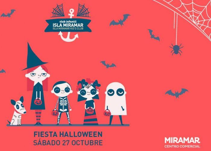 Concurso de disfraces y animación para niños en la fiesta de Halloween del CC Miramar de Fuengirola