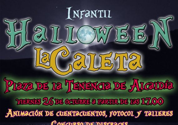 Fiesta de Halloween en La Caleta de Vélez con magia, disfraces y casa del terror