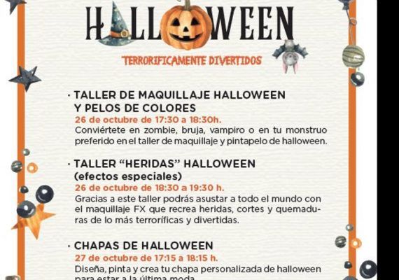 Actividades de Halloween gratis para niños en El Corte Inglés de Puerto Banús y de Málaga