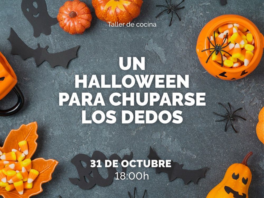 Halloween para toda la familia en Larios Centro Málaga con taller de cocina