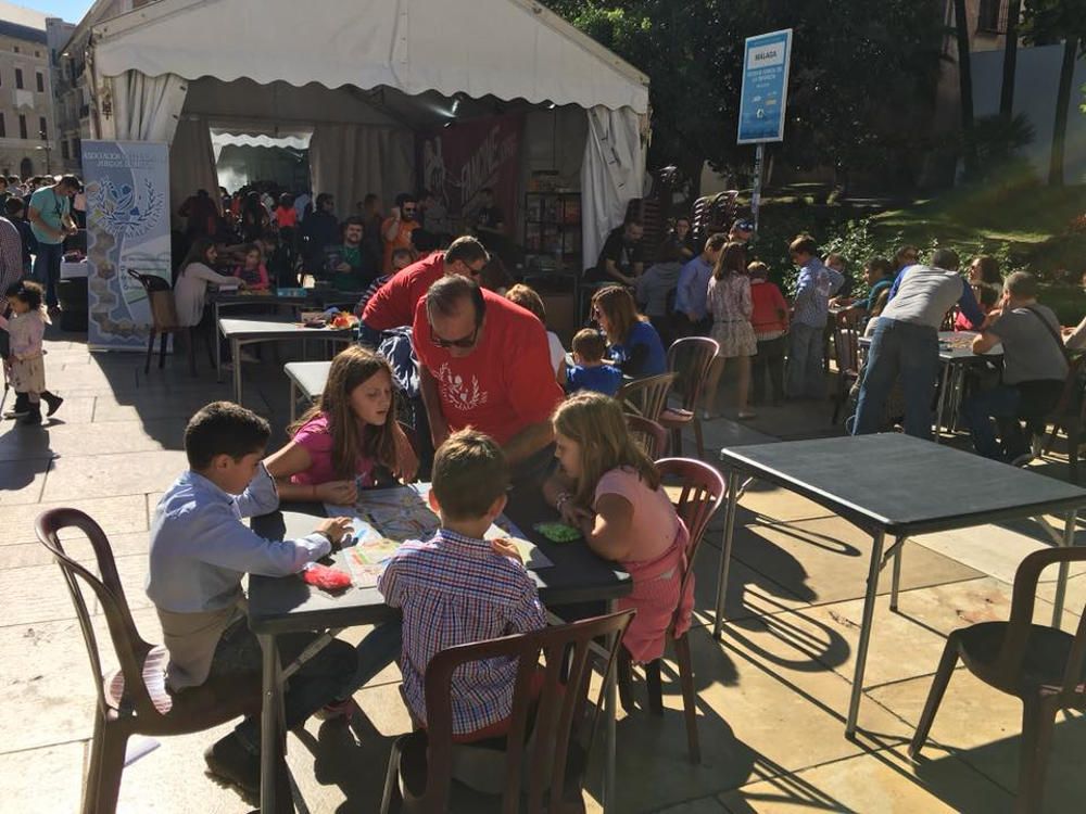 Ludoteca gratis para niños en Fancine Málaga con juegos de mesa