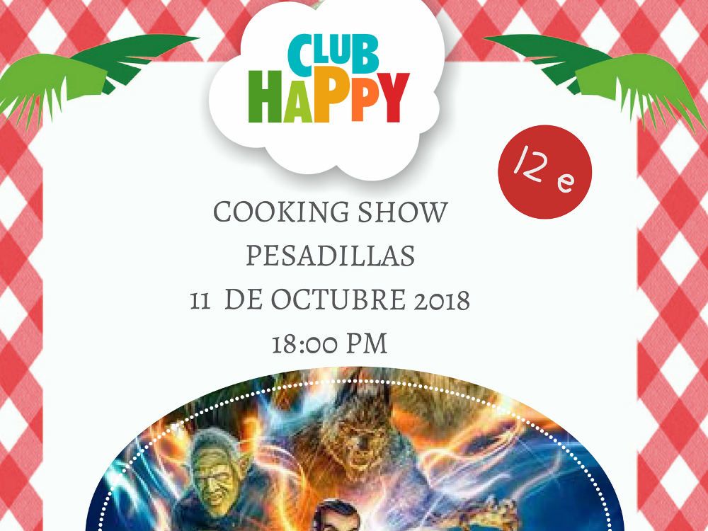 Talleres infantiles de cocina y de ciencia con el Club Happy Málaga en octubre