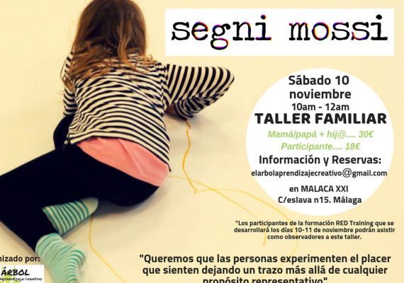 Taller de Segni Mossi para toda la familia en Málaga en noviembre