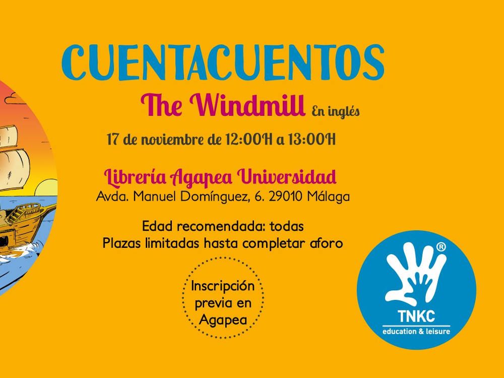 The New Kids Club organiza un cuentacuentos gratis en inglés en Málaga este sábado