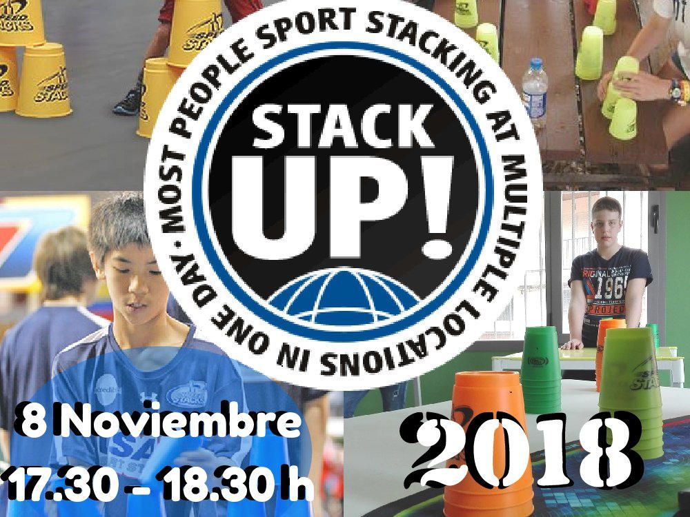 Evento deportivo para toda la familia sobre stacking en Málaga