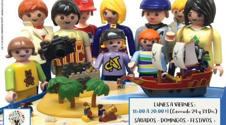 Exposición de clicks de Playmobil en Antequera