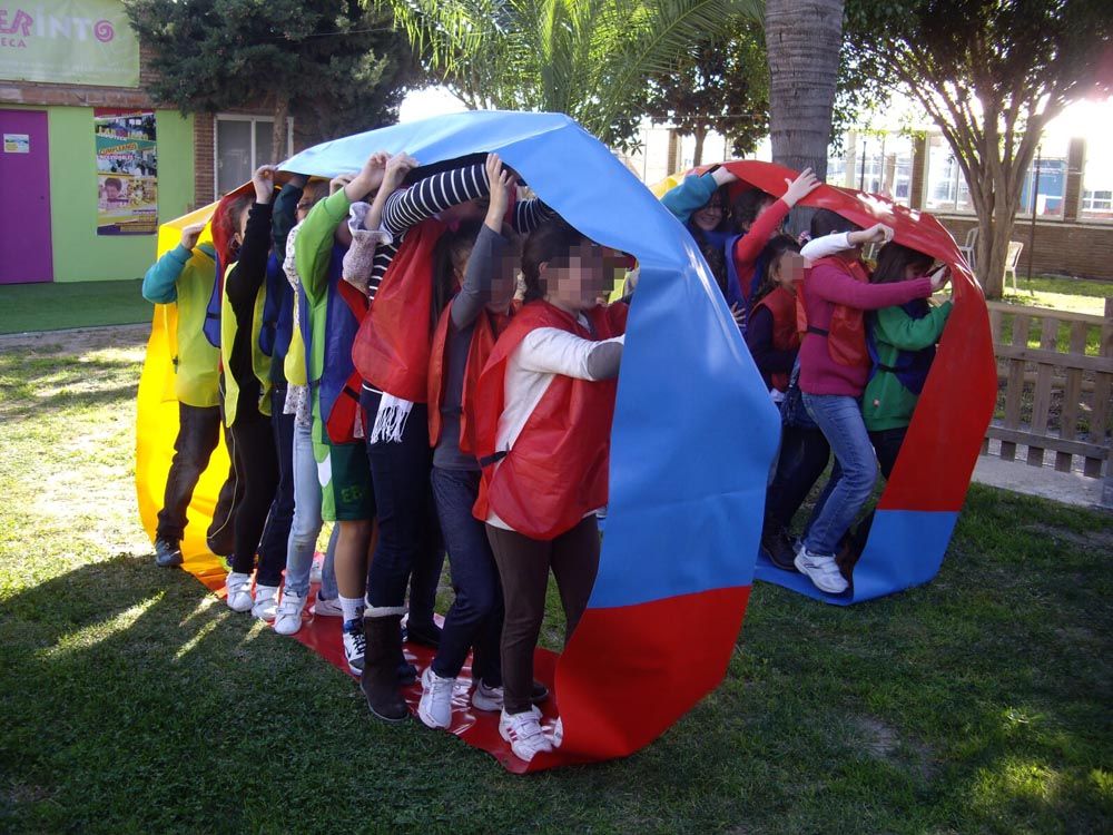 Fiestas originales en los cumpleaños infantiles de Ludoteca Laberinto en Málaga