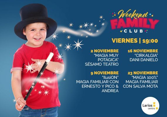 Magia y teatro gratis para niños los viernes en Larios Centro Málaga